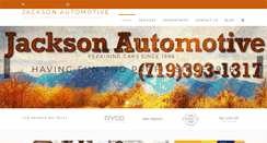 Desktop Screenshot of jackson-automotive.com